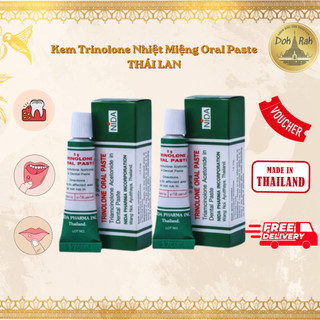 [CHÍNH HÃNG] Kem Trinolone Nhiệt Miệng Oral Paste - Nida - 5g - SHOP DẦU DOKRAK