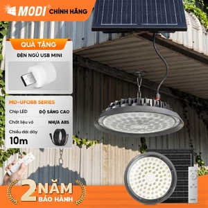 Đèn Treo Thả Năng Lượng Mặt Trời MODI SOLAR, Đèn UFO Năng Lượng Mặt Trời Độ Sáng Cao