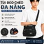 🔥Túi đeo chéo nam nữ phong cách trẻ trung đơn giản đựng đồ dùng cá nhân, túi đeo vai nhẹ. s216