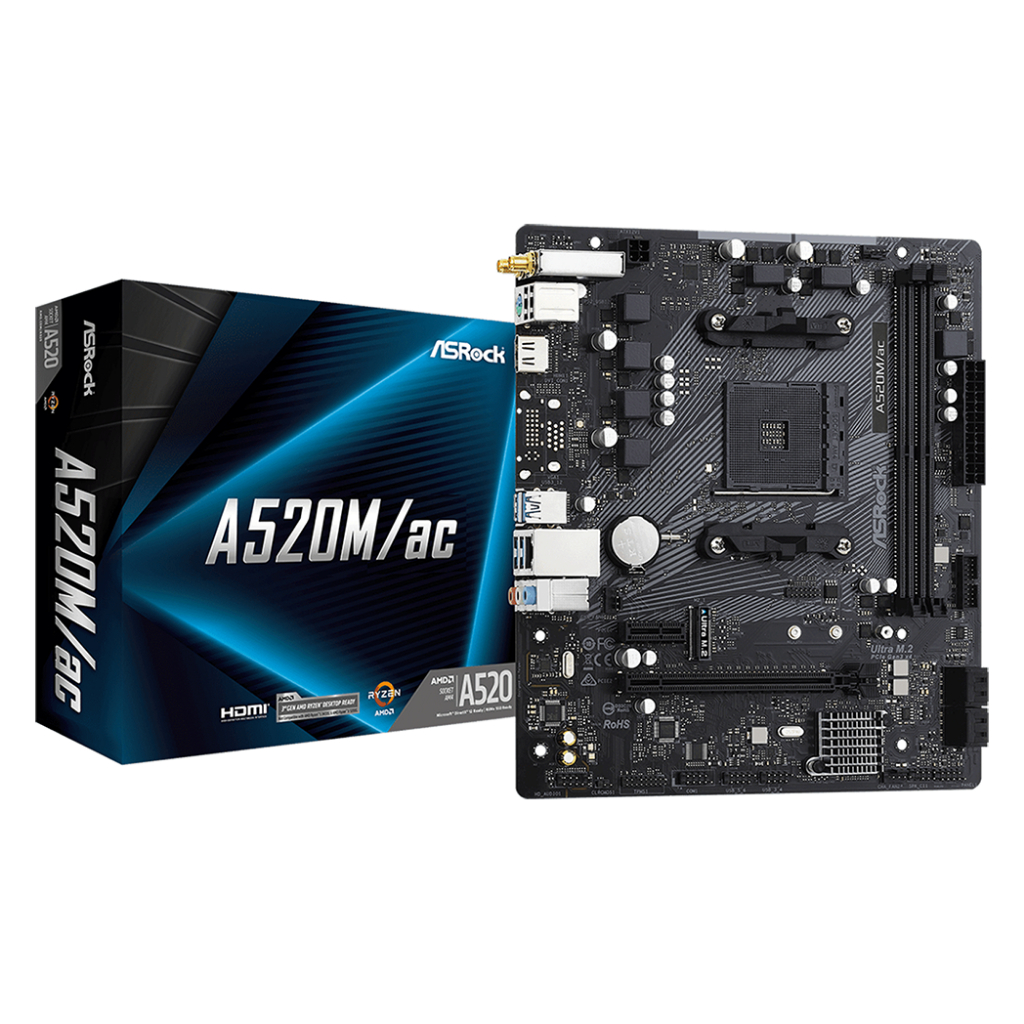 PC Gaming AMD BHC Poseidon RX580 Gen 5th ( Ryzen 5 5500 | RX 580 8GB | 16GB | 256GB | A520 WIFI + BT ) | BigBuy360 - bigbuy360.vn