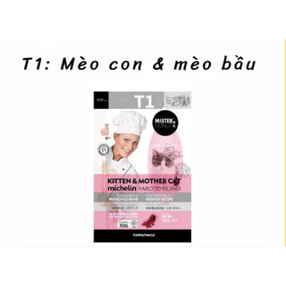 Hạt mèo Mister Donut T1 và T2 Dành Cho Mèo Trưởng Thành Và Mèo Con Bổ Sung Dinh Dưỡng Túi 1,8KG Pet Kool