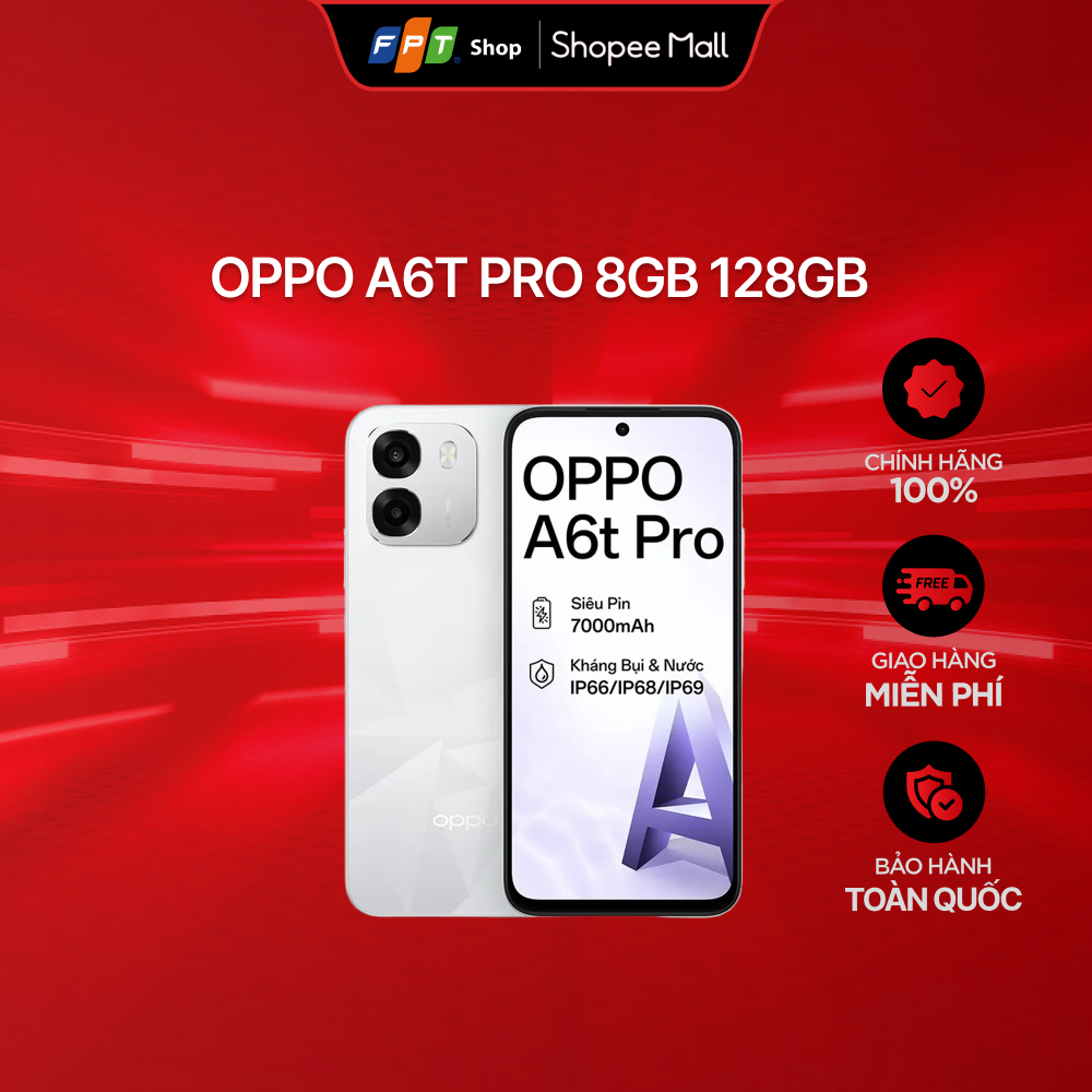 Điện thoại Oppo A6T Pro 8GB 128GB