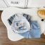 Bộ cotton tay raglan phối kẻ goodboy, bộ cotton quần kaki hàng Bernie mẫu mới nhất