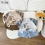 Bộ cotton tay raglan phối kẻ goodboy, bộ cotton quần kaki hàng Bernie mẫu mới nhất
