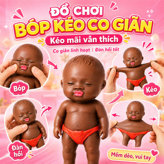 Đồ chơi búp bê nhiều màu da, búp bê da nâu và da sáng, đồ chơi đóng vai cho bé
