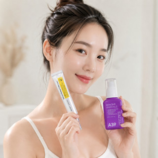 Combo Trẻ Hóa Da Chuyên Sâu Retinol Mary&May & Serum A39 Zeezes CB0368 - Tái Tạo, Phục Hồi, Làm Sáng Da