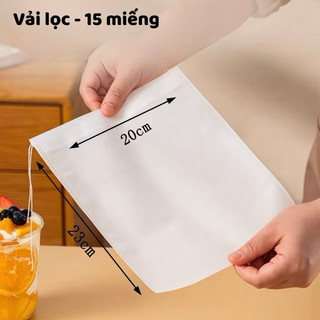 Túi lọc sữa chua hy lạp, túi lọc sữa hạt, túi lọc trà