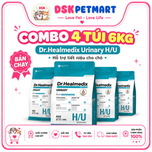 Combo 4 Túi Hạt Hỗ Trợ Sỏi Viêm Bàng Quang Hypoallergenic Urinary [H/U] – Dr.Healmedix Cho Chó