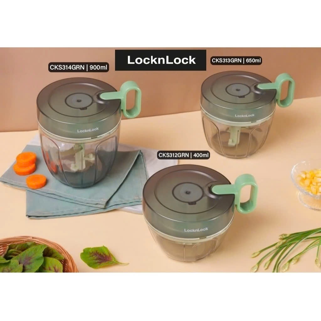 [SVIP] Dụng cụ xay tỏi ớt LocknLock CKS321GRN CKS326GRN CKS312GRN CKS313GRN CKS314GRN