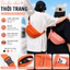 Túi bao tử đeo ngực size nhỏ gọn unisex basic đơn giản sức chứa lớn phù hợp đi chơi đi học kem đen cam hồng #s1005