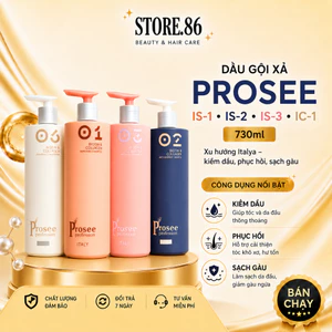 Gội Xả Prosee Profession Biotin & Collagen - Giảm Dầu Gàu, Phục Hồi Và Chăm Sóc Chuyên Sâu Tóc