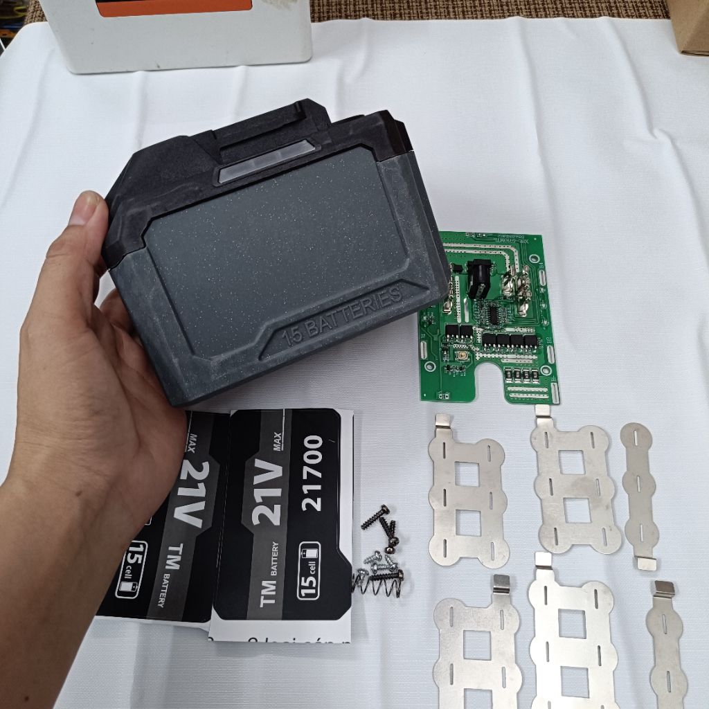 Vỏ và mạch 120A của 21700 LED viền loại mới 10cell 15cell vỏ dày chất lượg