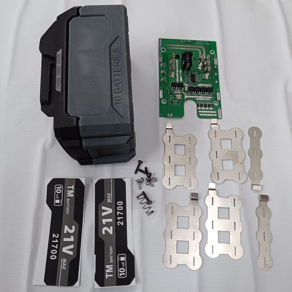 Vỏ và mạch 120A của 21700 LED viền loại mới 10cell 15cell vỏ dày chất lượg