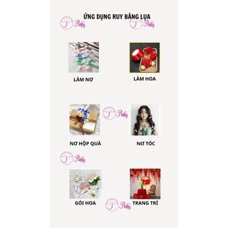 Ruy Băng Lụa 1cm, 2cm 4cm, 5cm Làm Nơ Cuộn 22 Mét Satin Vải Đa Dạng Màu Sắc| Làm Phụ Kiện Handmade Gói Hoa, Gói Quà