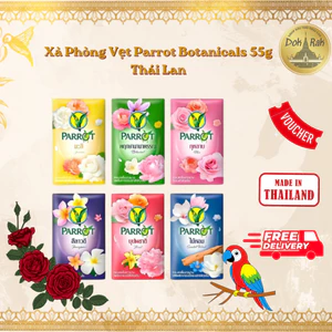 Xà Phòng Vẹt Parrot Botanicals 55g Thái Lan - SHOP DẦU DOKRAK