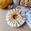 Dây buộc tóc Scrunchies mix ren 14cm Rose handmade store