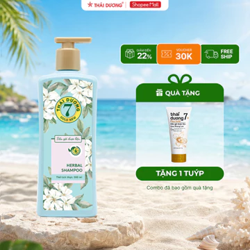 [COMBO LIVE] Dầu gội dược liệu Thái Dương 7 Gold bưởi tây 200ml/300ml/500ml tặng kèm quà -Sao Thái Dương