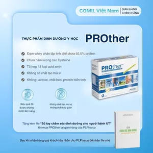 Đạm uống PROther nhập khẩu Ý 10 gói x 10 g giúp tăng cơ bổ sung dinh dưỡng cho người bệnh nặng