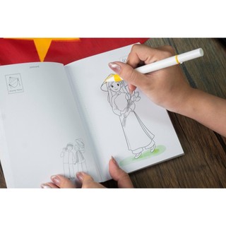 Sách Tô Màu Postcard Yêu quá Việt Nam 112 trang Nét vẽ đơn giản dễ thương, phù hợp cho mọi lứa tuổi