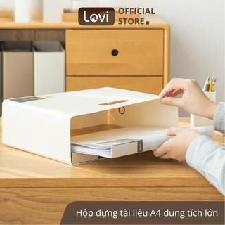 Khay Nhựa Đựng Tài Liệu Để Bàn LoviOffice 2595 - Kệ Đa Năng Tổ Chức Sách Vở, Đồ Dùng Văn Phòng Gọn Gàng