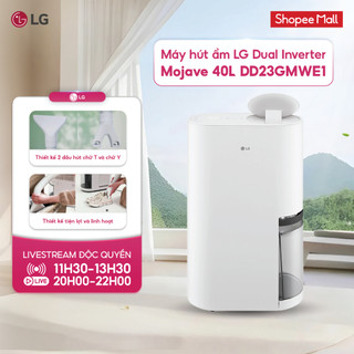 [KOLs Live] Máy hút ẩm LG Dual Inverter Mojave 40L DD23GMWE1