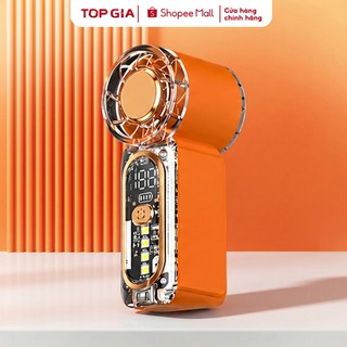 [QUÀ TẶNG KHÔNG BÁN] Quạt mini cầm tay Topgia, nhỏ gọn tiện lợi tốc độ gió mạnh