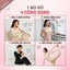 Bộ Ủ Kem Toàn Thân Nữ Siêu Mỏng Co Giãn 4 Chiều Chống Nắng Nhẹ Mặc Ngủ Dưỡng Da Syliney - SETB