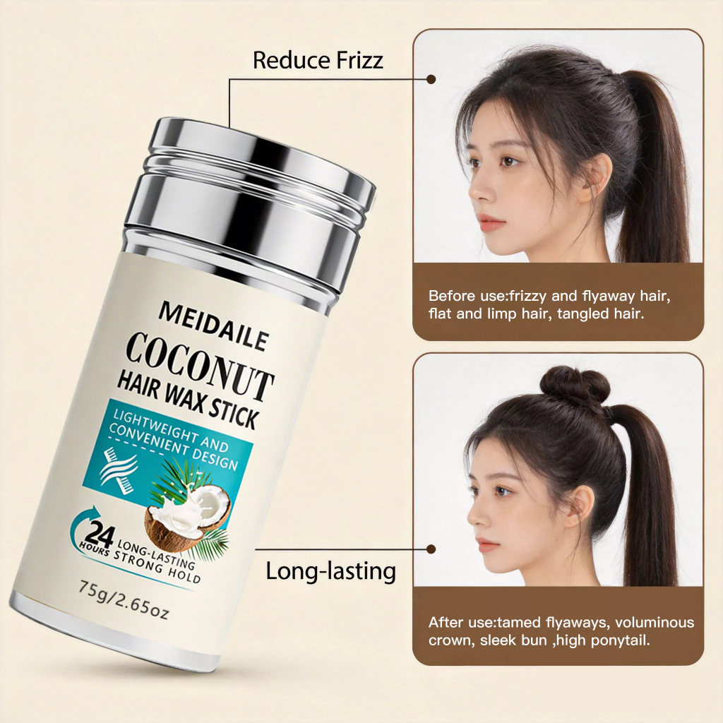 MEIDAILE Twist Up Hair Wax Stick Chăm sóc tóc hàng ngày