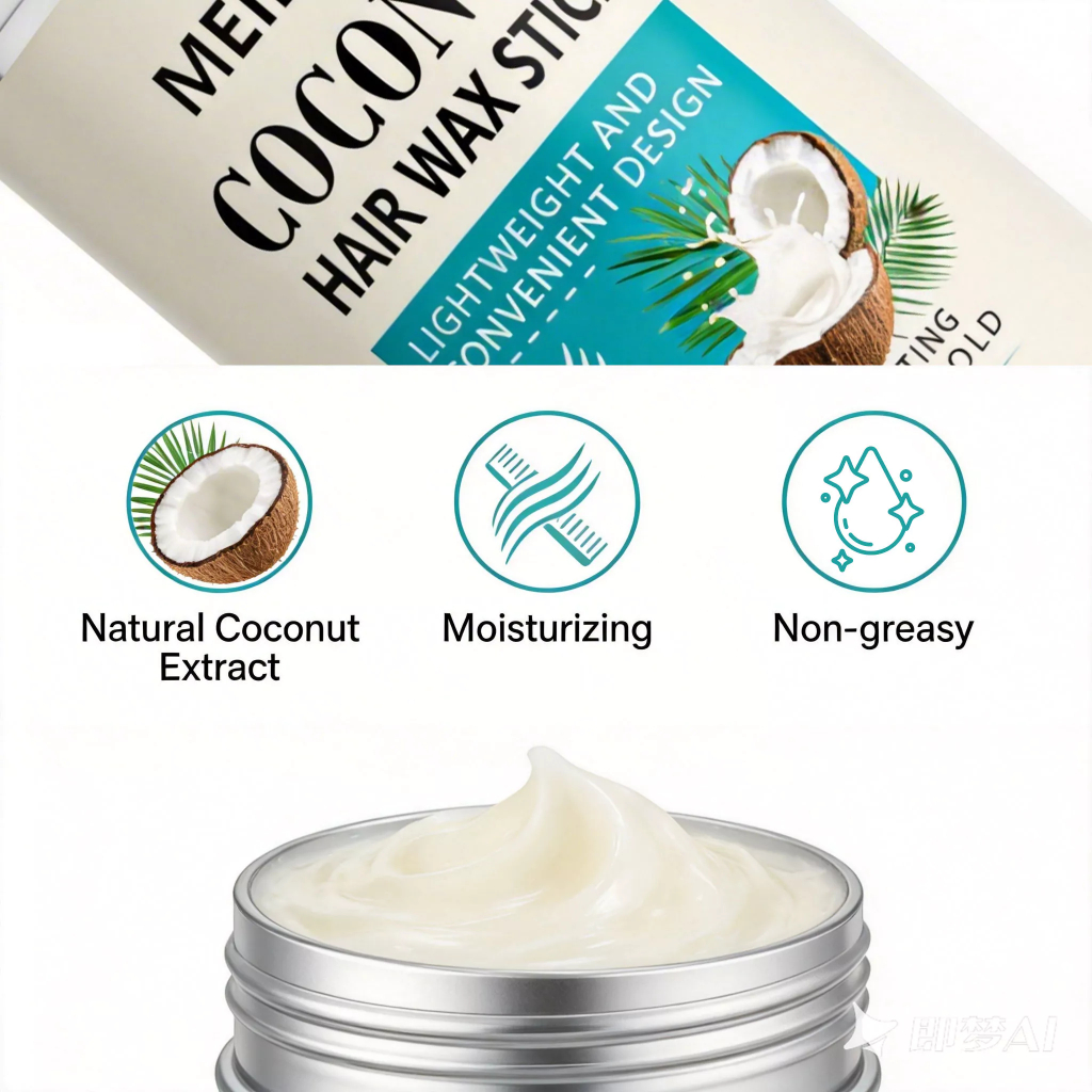 MEIDAILE Twist Up Hair Wax Stick Chăm sóc tóc hàng ngày