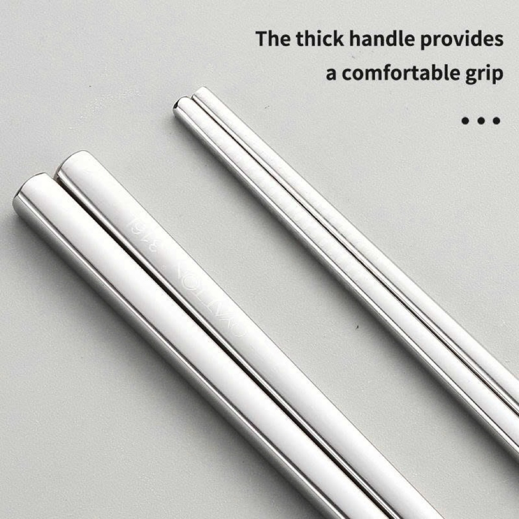 Hộp 10 đôi đũa inox316 OYATTON - O416