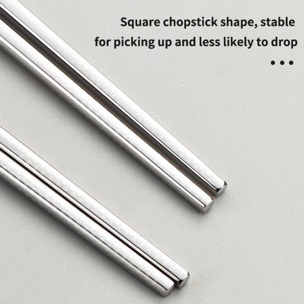 Hộp 10 đôi đũa inox316 OYATTON - O416
