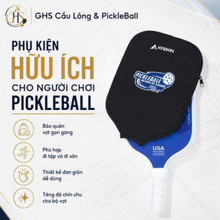 Bao Mặt Vợt Pickleball Kaiwin Chính Hãng – Bảo Vệ Mặt Paddle, Gọn Nhẹ, Dễ Mang Theo