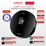 Robot Hút Bụi Lau Nhà SHIMONO XR530 Laser 360 và Chíp Xử Lý AI Lực Hút 4000Pa Chính Hãng Cao Cấp — ảnh 1