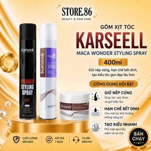 Gôm Xịt Tóc KARSEELL MACA Wonder Styling Spray | Xịt Tạo Kiểu Giữ Form Tóc Gọn Gàng