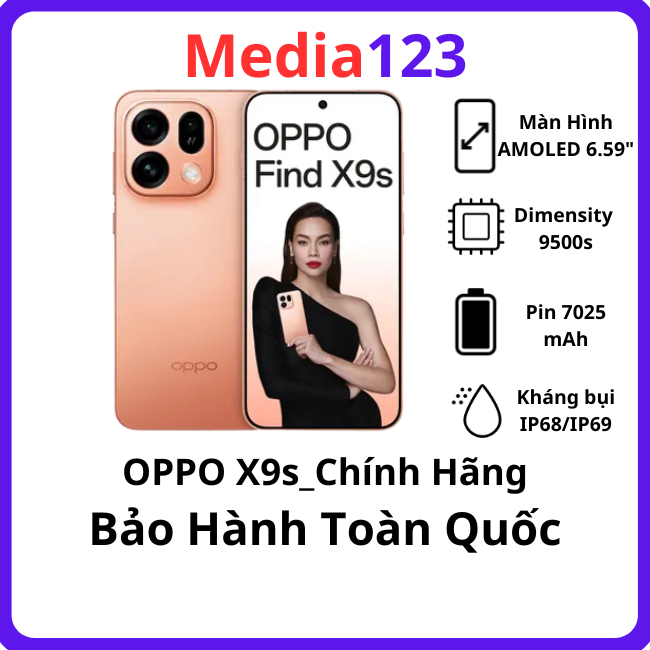 Điện thoại OPPO FIND X9s_CTY_BẢO HÀNH TOÀN QUỐC