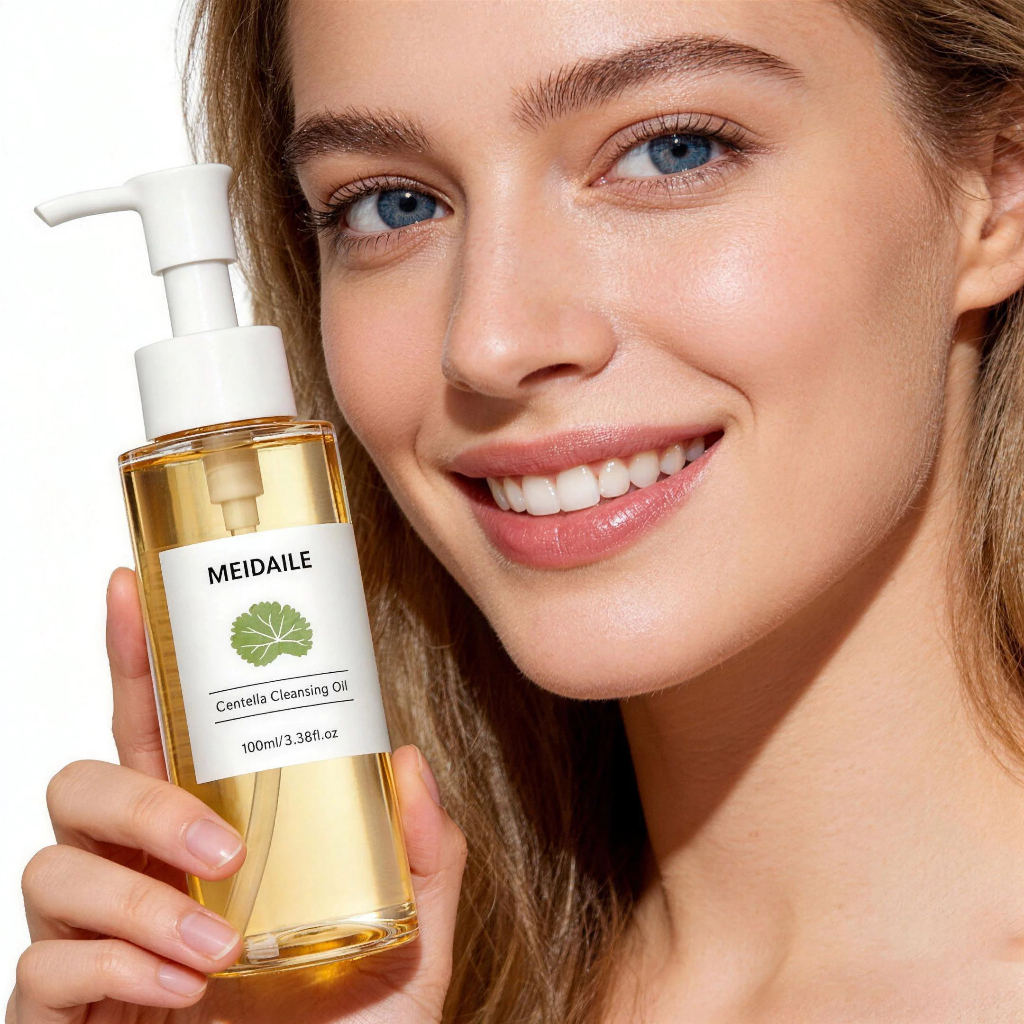 Dầu làm sạch MEIDAILE Centella Máy loại bỏ trang điểm nhẹ nhàng cho da nhạy cảm 100ml