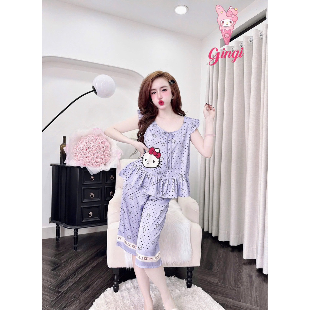 (12042026)Lửng cổ V tay tiên size 40-60kg,lụa latin mềm nhẹ mát