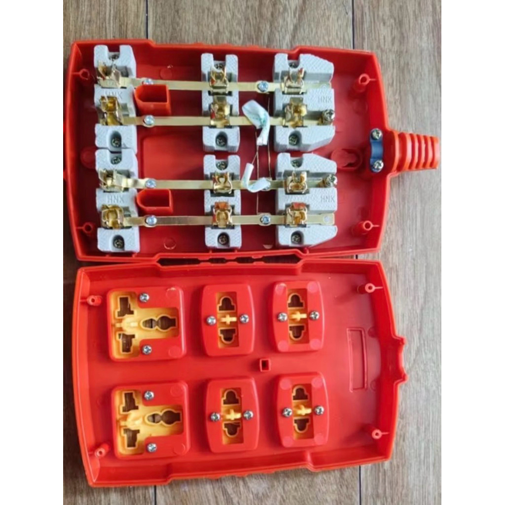 Ổ Cắm Điện HINOKI Chống Cháy 6000W Cực Đồng Bền Bỉ Cho Thiết Bị Công Suất Cao