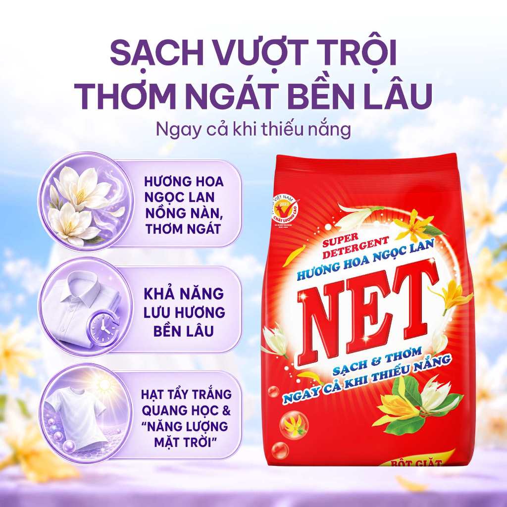 [Chọn loại] Túi bột giặt Net