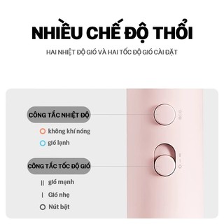BH 24 Tháng/Máy sáy tóc gấp gọn tiện lợi,300 triệu ion âm, Kiểm Soát Nhiệt Độ Giúp Dưỡng Ẩm Tóc, | sấy nhanh |bảo vệ tóc