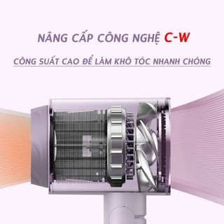 BH 24 Tháng/Máy sáy tóc gấp gọn tiện lợi,300 triệu ion âm, Kiểm Soát Nhiệt Độ Giúp Dưỡng Ẩm Tóc, | sấy nhanh |bảo vệ tóc