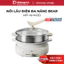 Nồi Lẩu Nướng Điện Đa Năng Bear DHG-C40W2 (HP-4H40D) - Đế Tách Rời, Tiết Kiệm Điện - Hàng Chính Hãng