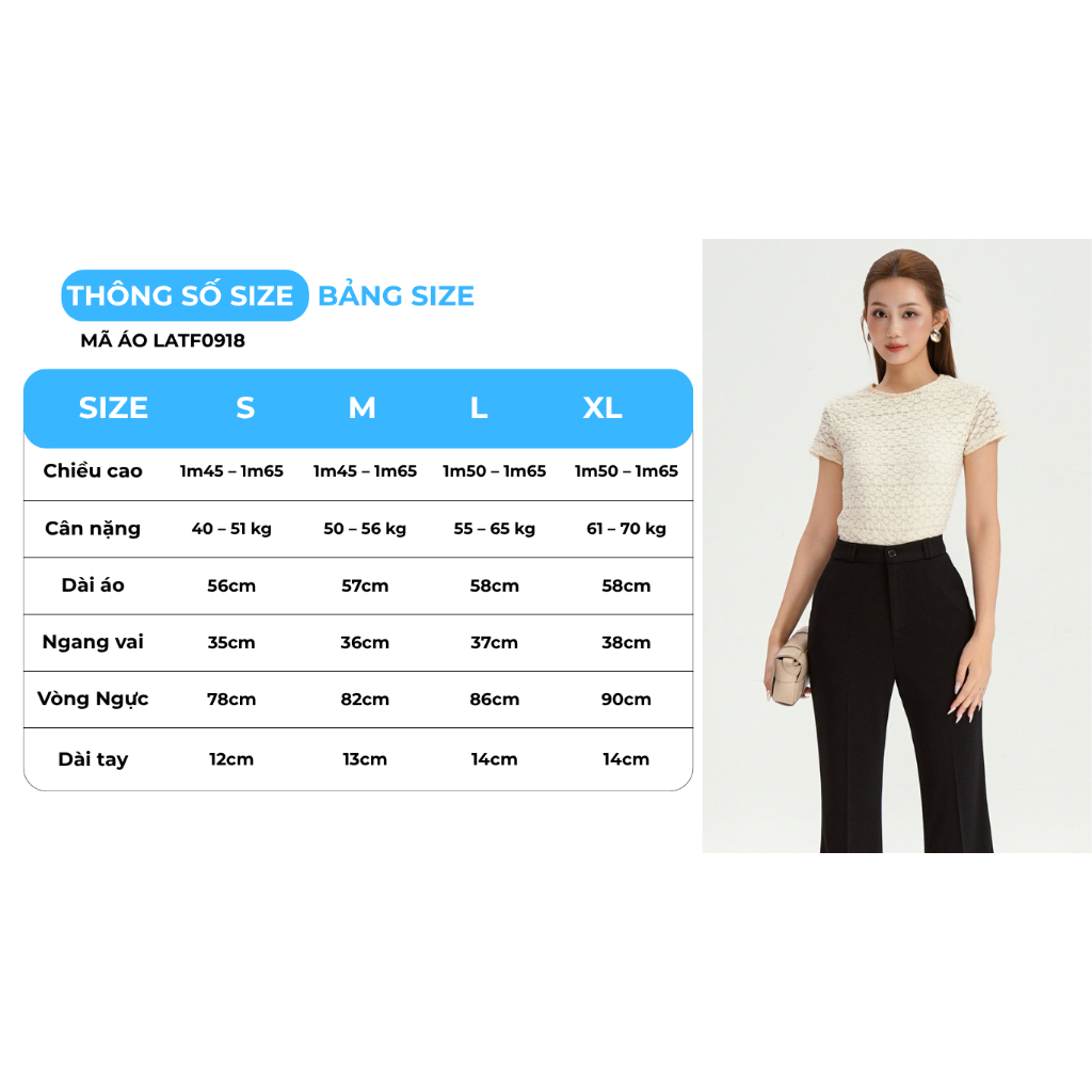 Áo Thun Ren Nữ GUMAC Áo Kiểu Công Sở Tay Ngắn Cổ Tròn Ôm Nhẹ Co Giãn Thiết Kế Sang Trọng Thanh Lịch LATF0918