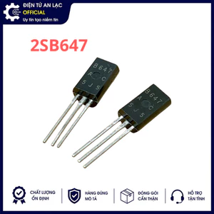 4 Cái Transistor B647 2SB647 120V 1A PNP