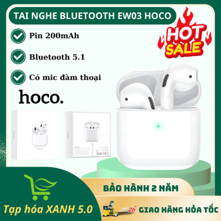 Tai Nghe Bluetooth EW03 Hoco Chính Hãng, Dung Lượng Pin 200mAh, Thời Gian Sử Dụng 4h, Mic Đàm Thoại