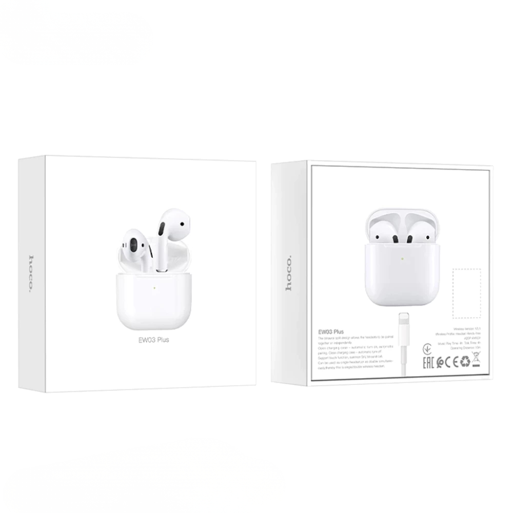 Tai Nghe Bluetooth EW03 Hoco Pin Sử Dụng Đến 4h, Có Mic Đàm Thoại, Nhỏ Gọn