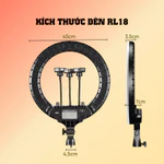 Đèn Livestream Quay Video Chụp Ảnh RL18 45CM -- Giải Pháp Ánh Sáng Cho Người Mới Bán Hàng Online Và Sáng Tạo Nội Dung — ảnh 7