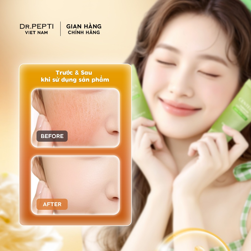 Tẩy Tế Bào Chết Dr.Pepti Centella Turnover Soft Peeling Gel AHA PHA LHA 100ml
