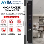 Khóa nhận diện khuôn mặt AKIA HR-33 cho cửa nhôm - Hỗ trợ Matter, Quét Face ID 3D, Vân tay FPC siêu nhạy, app Tuya Smart — ảnh 1
