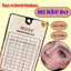 LeeVelvetLashes-MI NÂU B17-mi muse-sợi mi mảnh, tự nhiên, màu sắc nâu tây
